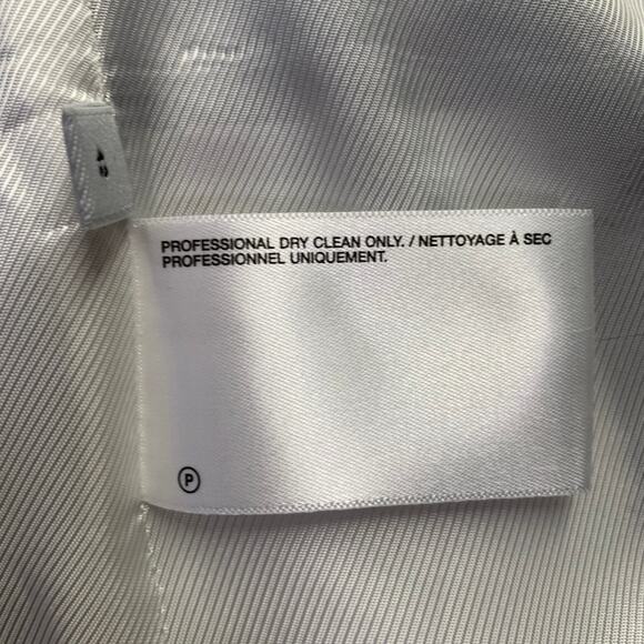 HELMUT LANG SS24 Size 42 Black Wool Notch Lapel Seatbelt Suit - Picture 10 of 13